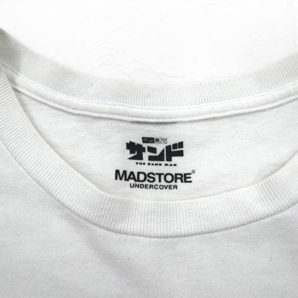 UNDERCOVER MADSTORE Tシャツ L ホワイト 未来原人サンド -THE SAND MAN-