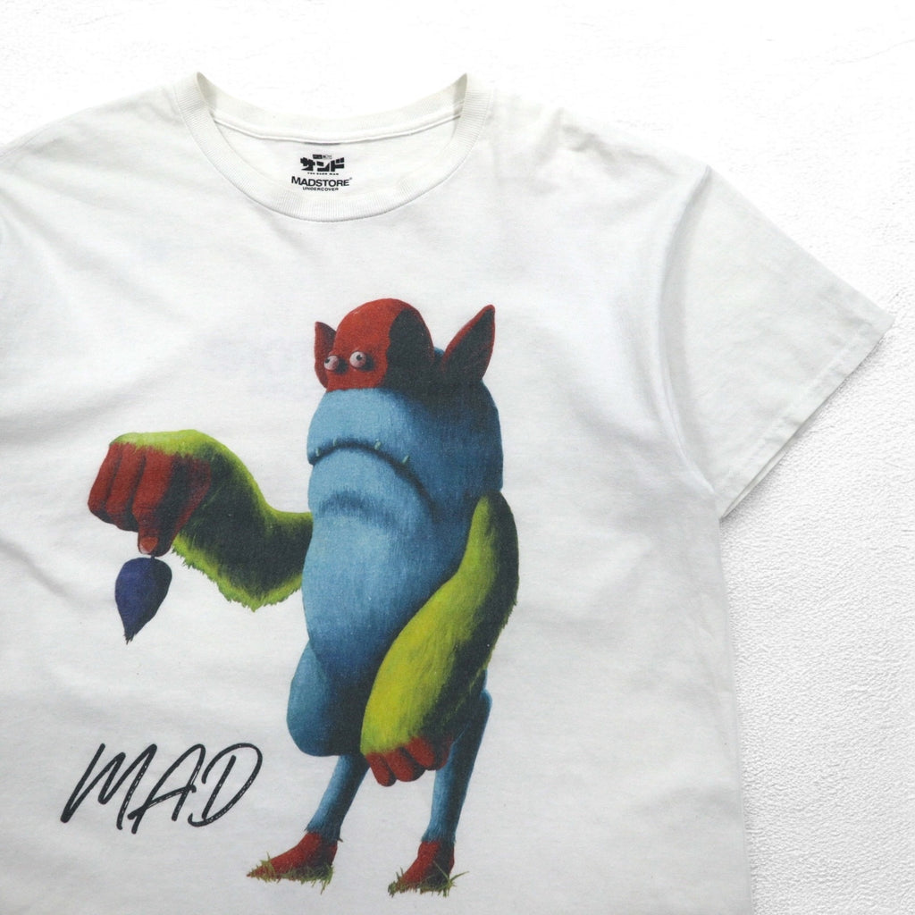 UNDERCOVER MADSTORE Tシャツ L ホワイト 未来原人サンド -THE SAND MAN-