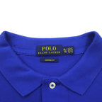 Polo Ralph Lauren ビッグサイズ 長袖ポロシャツ ラガーシャツ XL ブルー CUSTOM FIT スモールポニー刺繡