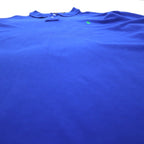 Polo Ralph Lauren ビッグサイズ 長袖ポロシャツ ラガーシャツ XL ブルー CUSTOM FIT スモールポニー刺繡