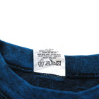 90s Australian-made Gooses T-Shirt, single-stitched, vintage Sydney cotton, size M, blue, vintage wash.