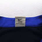 NIKE 90年代 TEAMタグ 半袖 バスケ ジャージ トラックジャケット 2XL ブルー スウォッシュ