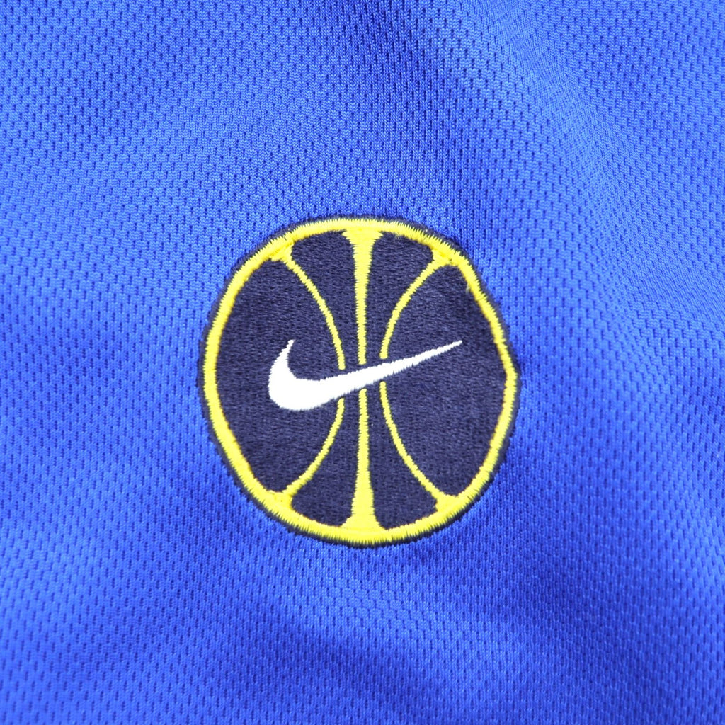 NIKE 90年代 TEAMタグ 半袖 バスケ ジャージ トラックジャケット 2XL ブルー スウォッシュ