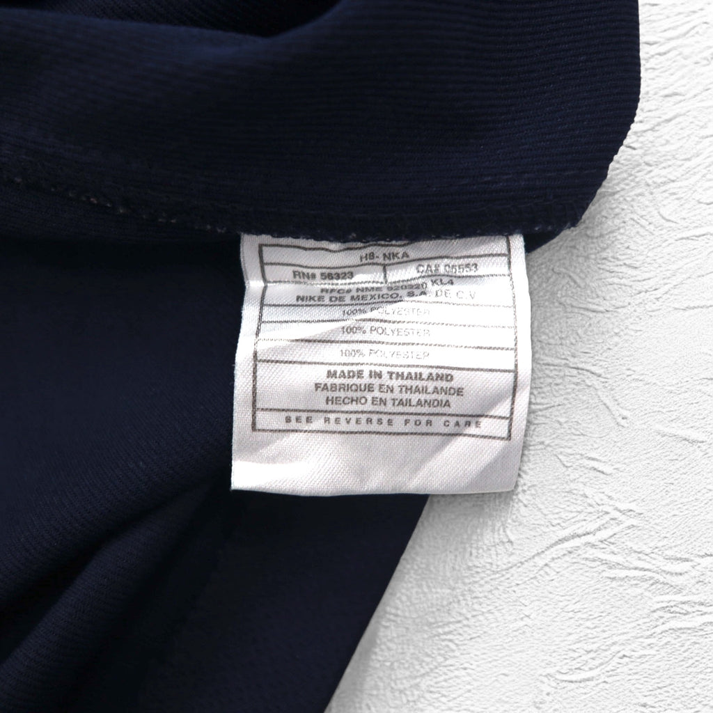 NIKE 90年代 TEAMタグ 半袖 バスケ ジャージ トラックジャケット 2XL ブルー スウォッシュ