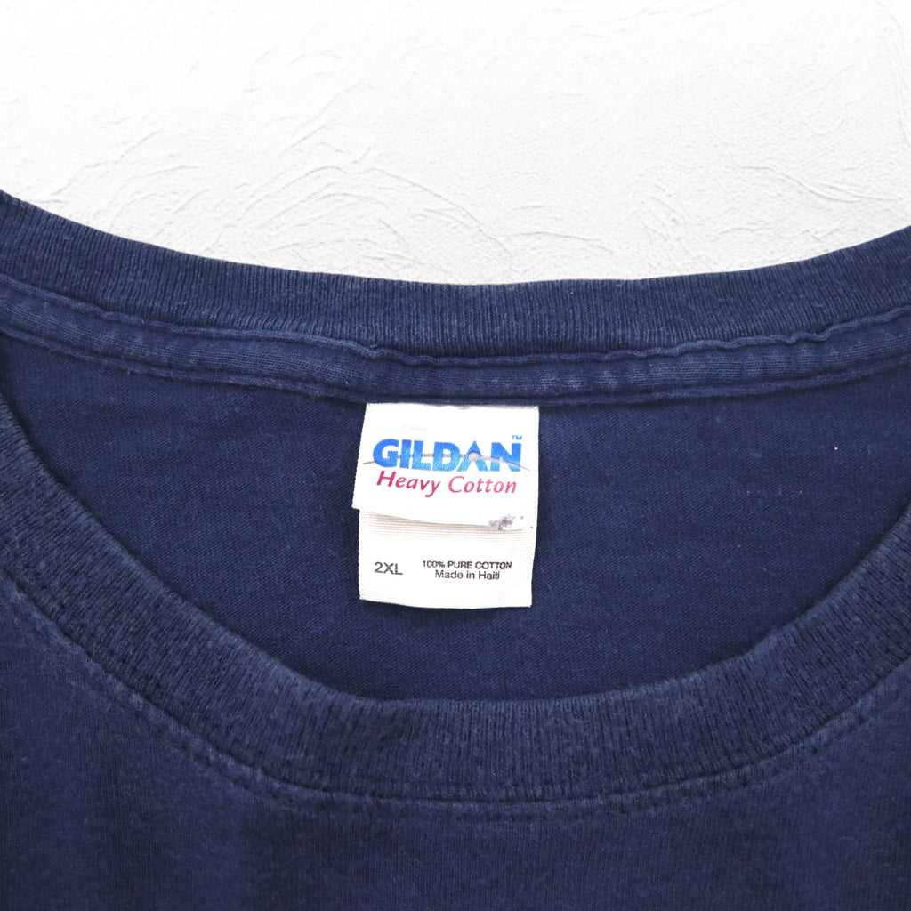 Corona Extra Beer Corona Beer Print T-Shirt 2XL Navy GILDAN Body