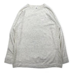 THE NORTH FACE Crew Neck Cotton Knit Sweater XXL Grey