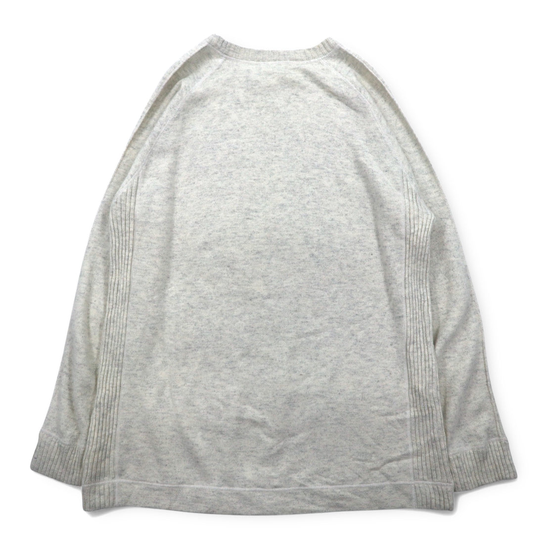 THE NORTH FACE Crew Neck Cotton Knit Sweater XXL Grey