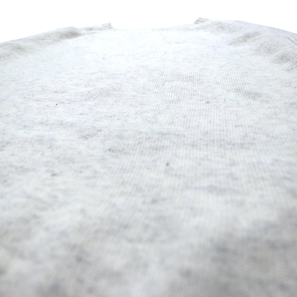THE NORTH FACE Crew Neck Cotton Knit Sweater XXL Grey