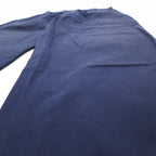 TOMMY HILFIGER Tucked Wide Chino Pants, Medium, Navy, Cotton