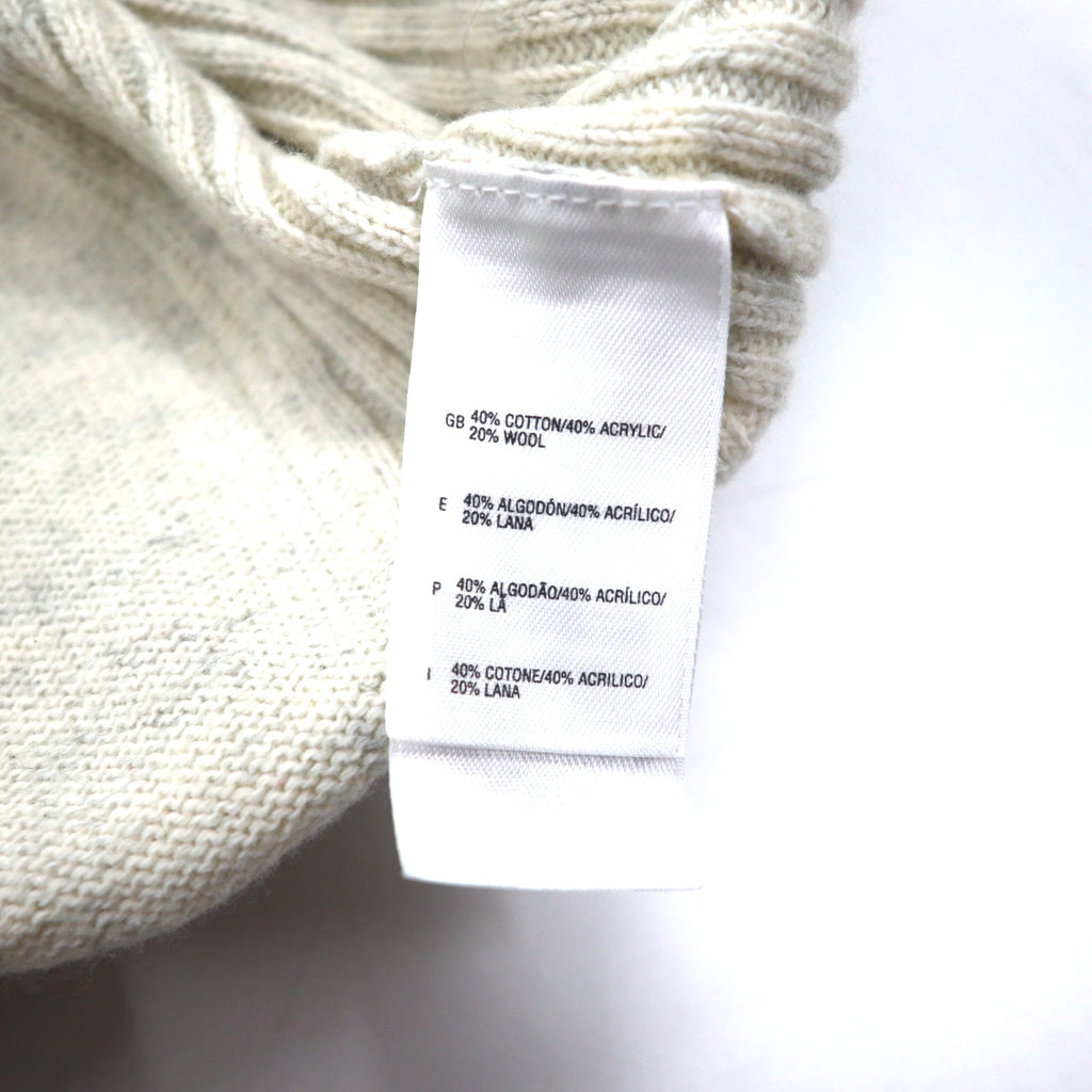 THE NORTH FACE Crew Neck Cotton Knit Sweater XXL Grey
