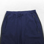 POLO RALPH LAUREN Jogger Pants Sweatpants M Navy Side Line Small Pony Embroidery