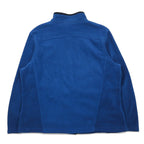Eddie Bauer Full Zip Fleece Jacket XL Blue Polyester SENECA US Company One Point Embroidery EB200