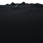 Polo Ralph Lauren ビッグサイズ 長袖ポロシャツ ラガーシャツ 2XL ブラック 鹿の子 スモールポニー刺繡
