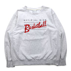 NIKE Dri-Fit Sweatshirt L Grey Dri-Fit Standard Issue Basketball DA6741-051