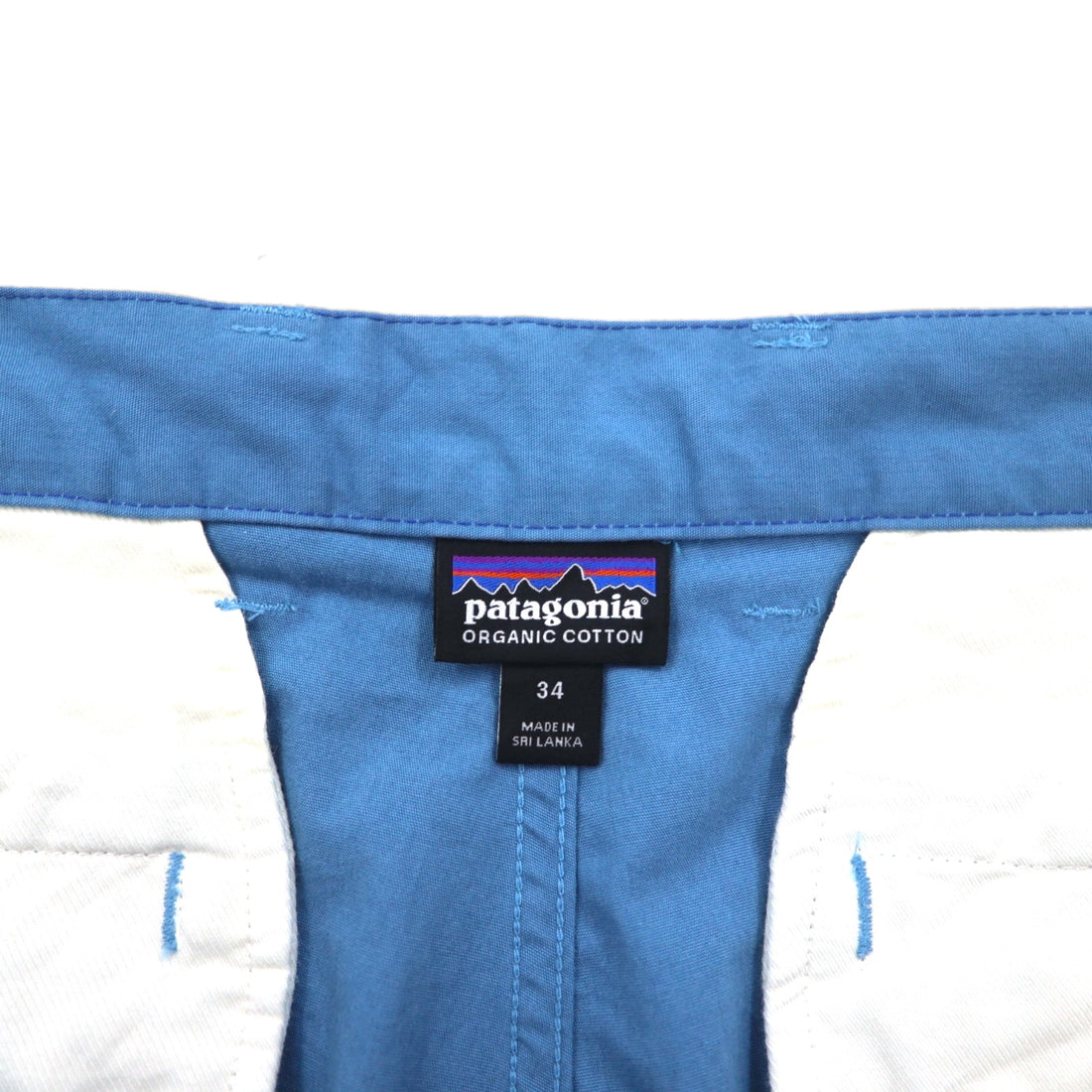 Patagonia Organic Cotton All-Wear Shorts, Size L, Blue, 57726