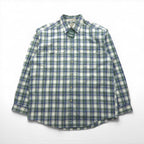 L.L.Bean サンウォッシュ キャンバス フランネルシャツ L チェック TRADITIONAL FIT 286410 未使用品