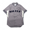adidas originals x KZK (Kazuki Kuraishi) ObyO Baseball Shirt, XL, Gray, Polyester, NORDEN, O17334