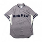 adidas originals x KZK (Kazuki Kuraishi) ObyO Baseball Shirt, XL, Gray, Polyester, NORDEN, O17334