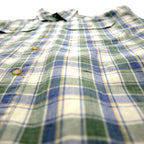 L.L.Bean サンウォッシュ キャンバス フランネルシャツ L チェック TRADITIONAL FIT 286410 未使用品