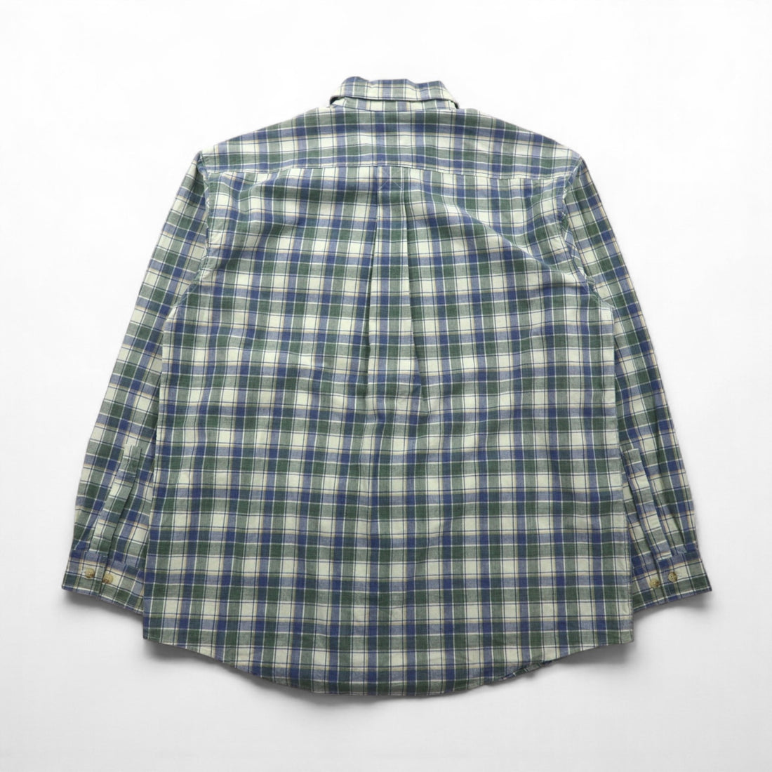 L.L.Bean サンウォッシュ キャンバス フランネルシャツ L チェック TRADITIONAL FIT 286410 未使用品