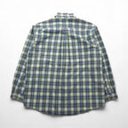 L.L.Bean サンウォッシュ キャンバス フランネルシャツ L チェック TRADITIONAL FIT 286410 未使用品