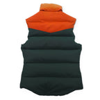 MT RAINIER DESIGN 60/40 Cross Reversible Western Down Vest S Green Cotton Nylon 700012476