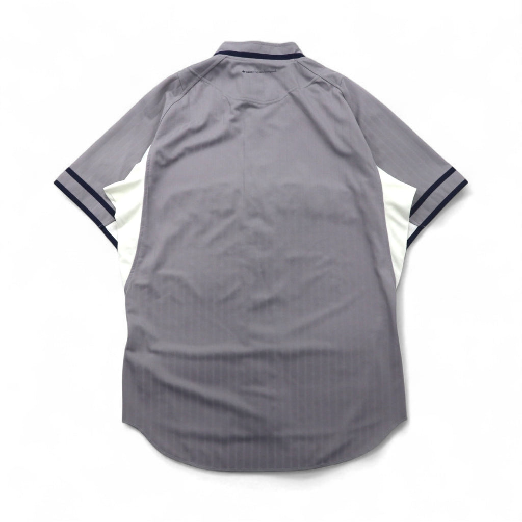 adidas originals x KZK (Kazuki Kuraishi) ObyO Baseball Shirt, XL, Gray, Polyester, NORDEN, O17334
