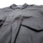 AIRBORNE Leather A-2 Flight Jacket L Brown Stars and Stripes
