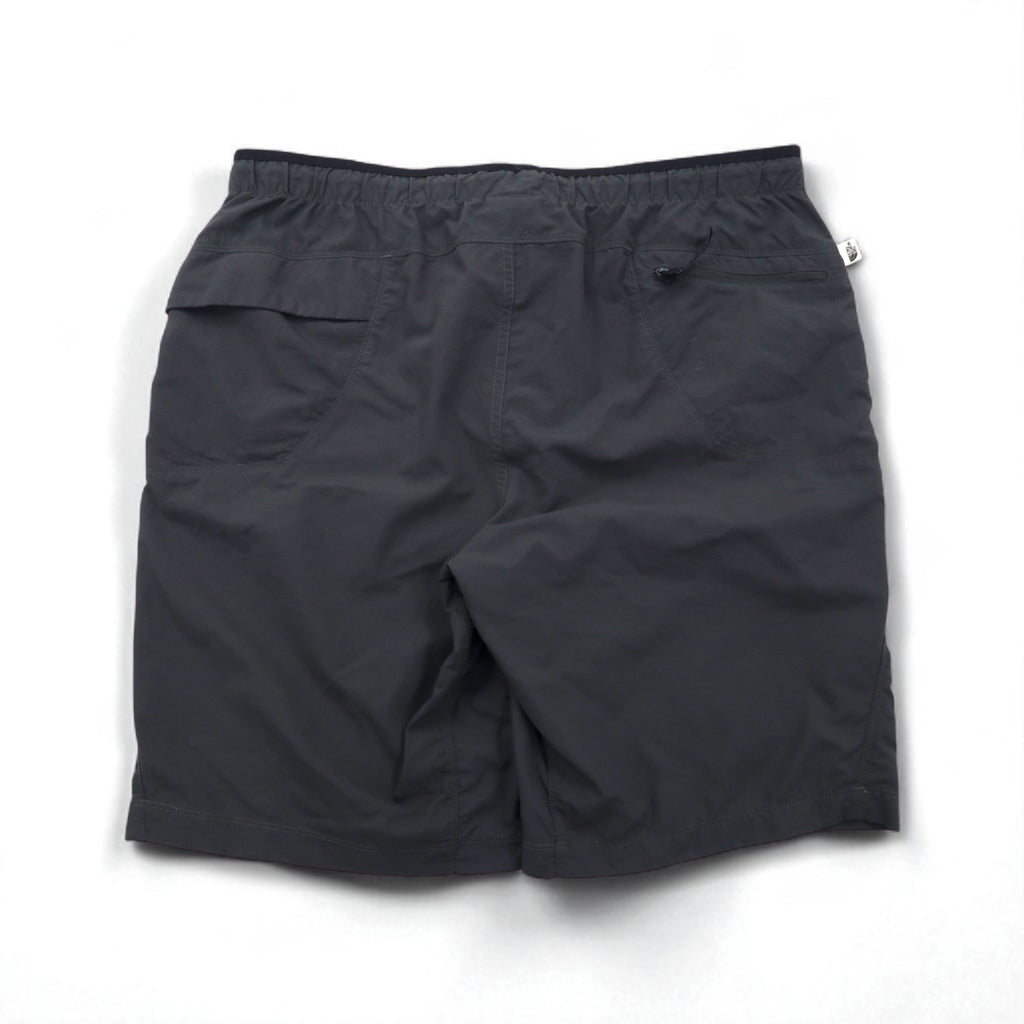 THE NORTH FACE リップストップ アウトドア ショートパンツ ハーフパンツ L グレー ナイロン 防水 USA規格 ARPE