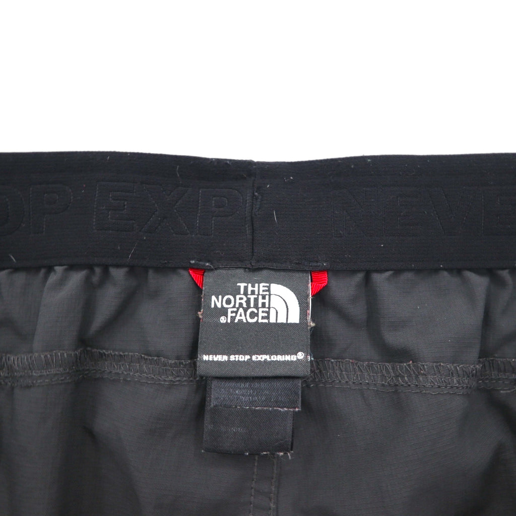 THE NORTH FACE リップストップ アウトドア ショートパンツ ハーフパンツ L グレー ナイロン 防水 USA規格 ARPE