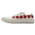 PLAY COMME des GARCONS × CONVERSE CT70 Sneakers 27cm White Chuck Taylor 70 Chuck Taylor Multi Heart 162975C