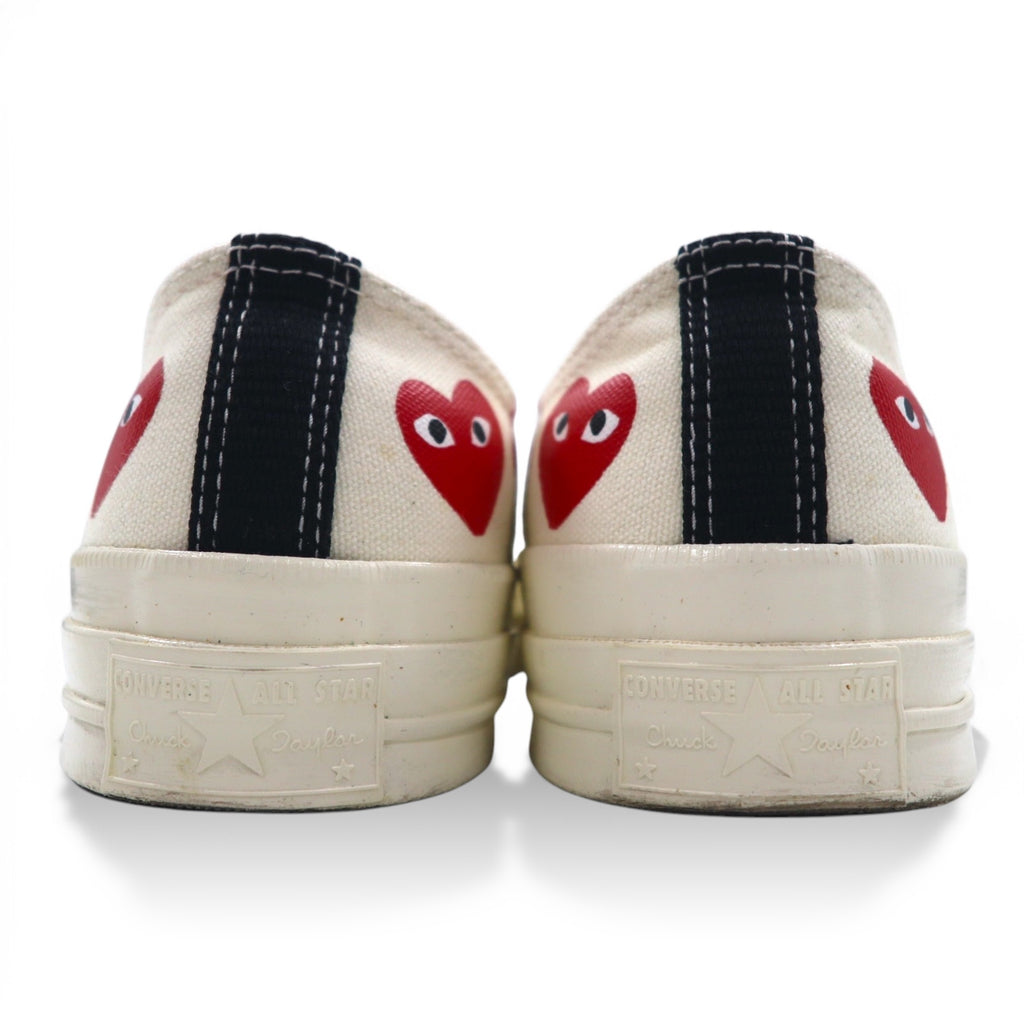 PLAY COMME des GARCONS × CONVERSE CT70 Sneakers 27cm White Chuck Taylor 70 Chuck Taylor Multi Heart 162975C