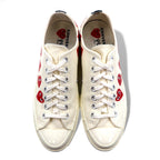 PLAY COMME des GARCONS × CONVERSE CT70 Sneakers 27cm White Chuck Taylor 70 Chuck Taylor Multi Heart 162975C