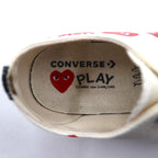 PLAY COMME des GARCONS × CONVERSE CT70 Sneakers 27cm White Chuck Taylor 70 Chuck Taylor Multi Heart 162975C