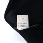 bukht Cut-off Denim Pants S Black BASIC 5P SLIM DENIM PANTS B-M31806 Made in Japan