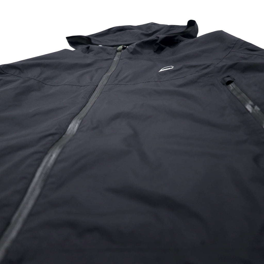 SIERRA DESIGNS Hurricane Jacket Mountain Parka XL Black Nylon Waterproof HURRICANE RAIN JACKET