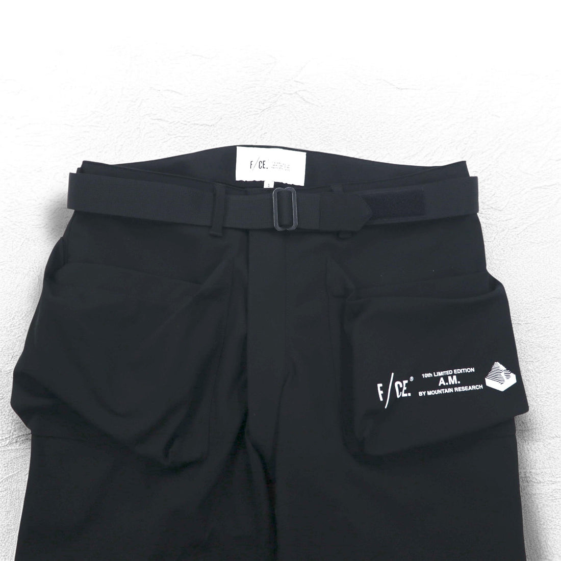 F/CE. × MOUNTAIN RESARCH Bondage Pants S Black SOLOTEX BONDAGE PANTS 10THFMR001