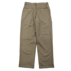 90s VAN HEUSEN Tuck Wide Slacks Pants Size 30 Beige Polyester