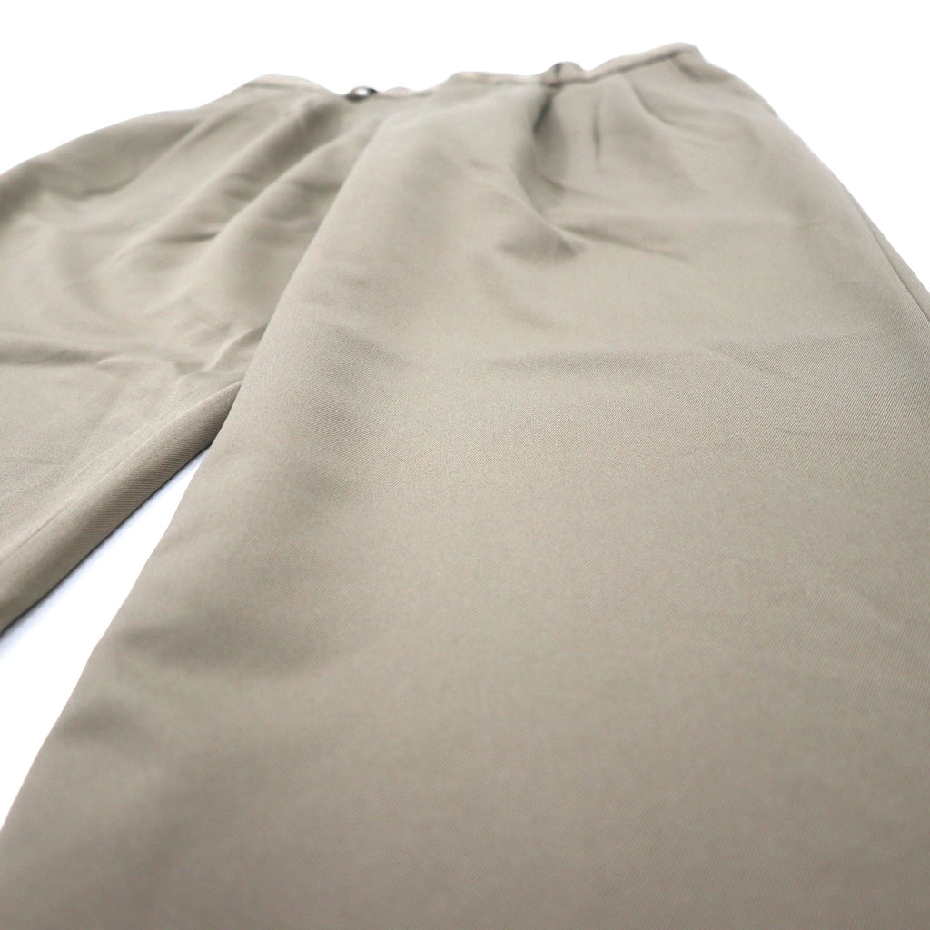 90s VAN HEUSEN Tuck Wide Slacks Pants Size 30 Beige Polyester