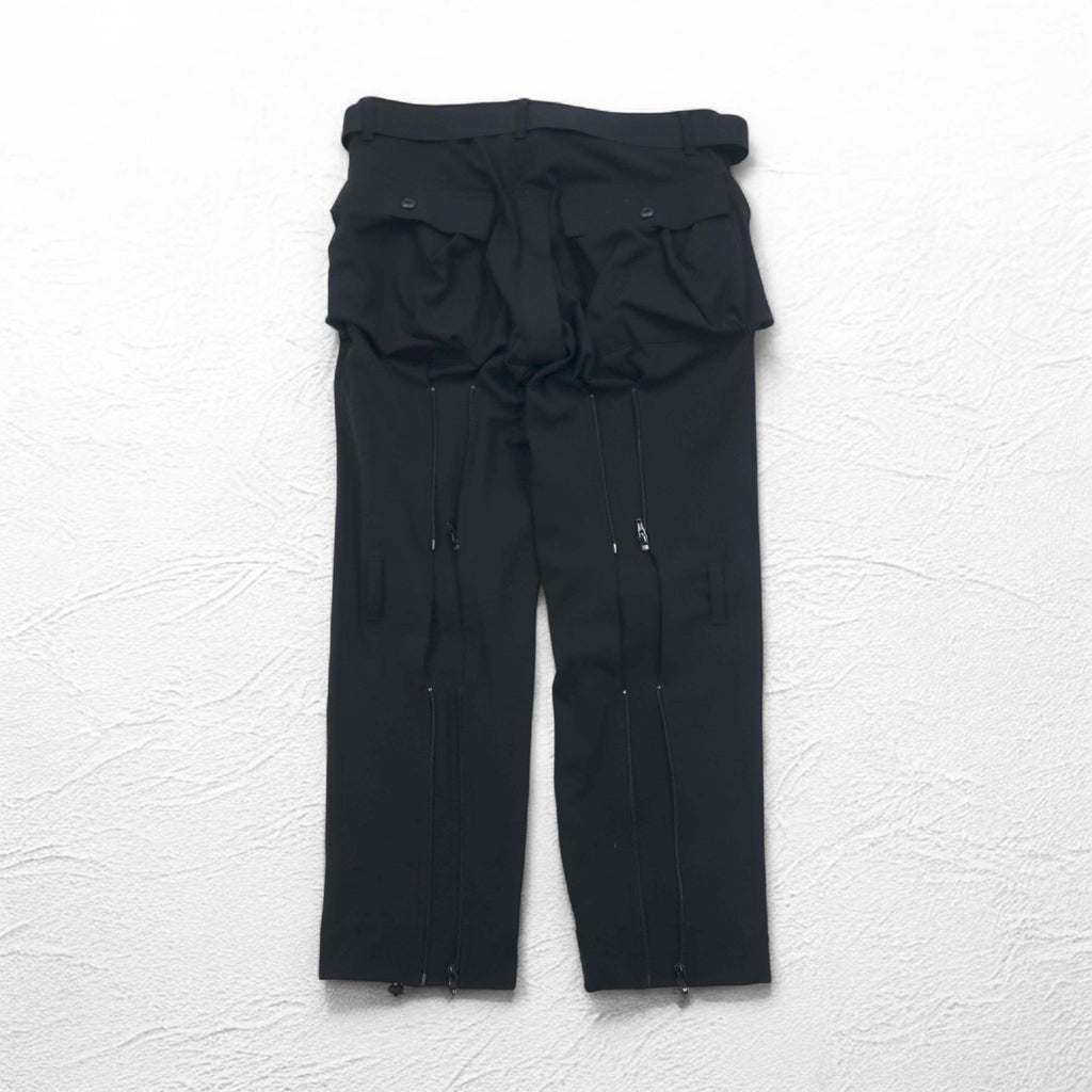 F/CE. × MOUNTAIN RESARCH Bondage Pants S Black SOLOTEX BONDAGE PANTS 10THFMR001