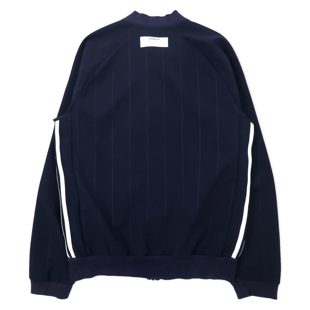 adidas originals ATP type Superstar track jacket jersey O navy polyester trefoil logo 3 stripes TKO Denim Super Star Track JKT BK2227