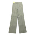 BIG JOHN 70s Center Press Bootcut Flared Pants S Beige Deadstock Unused