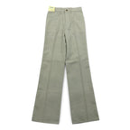 BIG JOHN 70s Center Press Bootcut Flared Pants S Beige Deadstock Unused