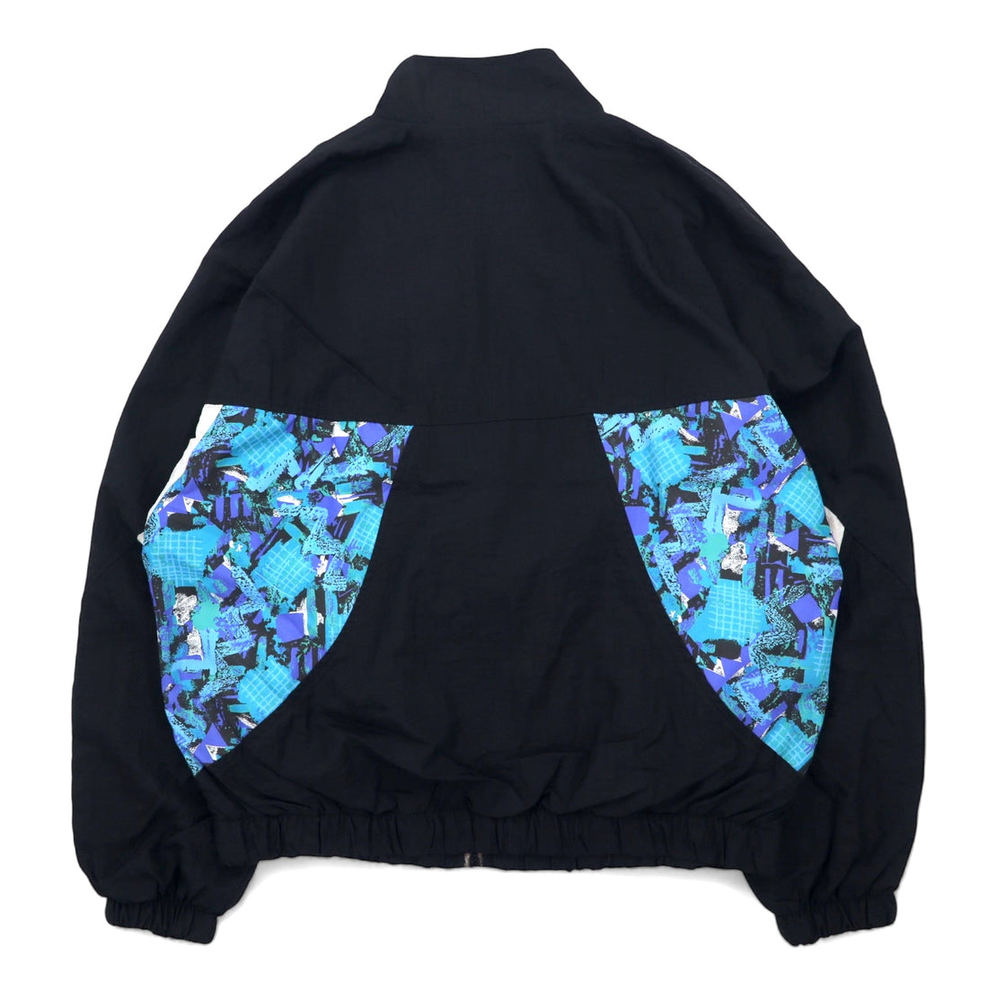 Reebok 90s Nylon Jacket Jersey L Black Polyester Vector Logo