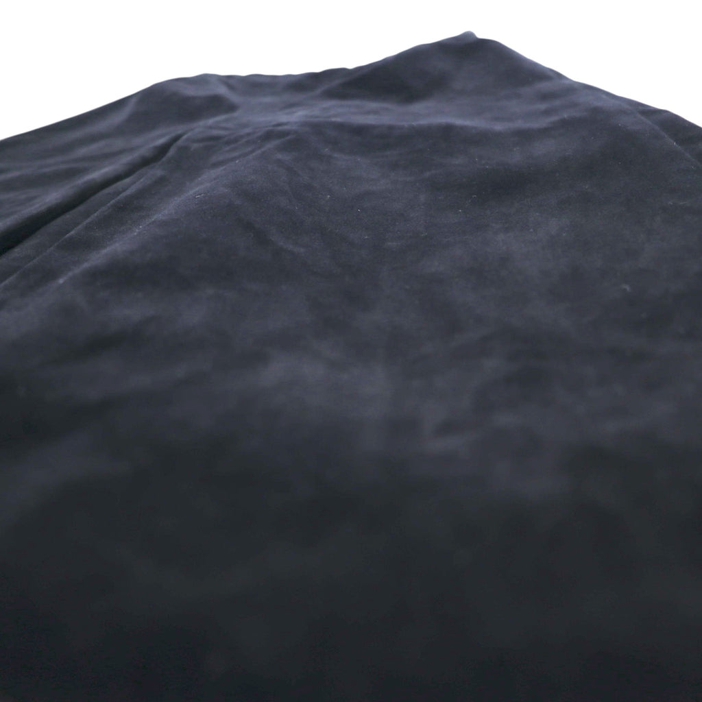 BURBERRYS Old Velvet Flare Skirt S Black Cotton Made in Japan
