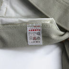 BIG JOHN 70s Center Press Bootcut Flared Pants S Beige Deadstock Unused