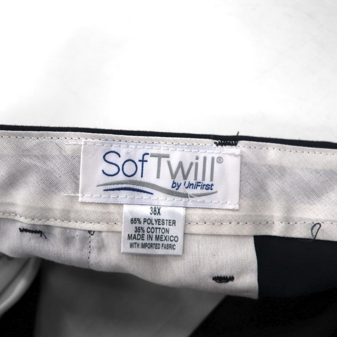 SofTwill by UniFirst Reflective Baggy Short Cargo Pants, XL, Black, Knee-Length, Made in Mexico