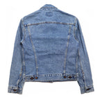 Levi's 90s USA made denim jacket 4th type G-jacket S indigo blue ice wash 70505-0217 button back 527