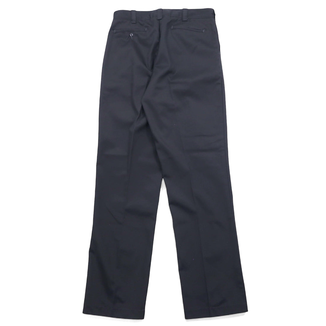 BIG MAC 80s Twill Work Pants Chino Pants Size 36 Grey Polyester Cotton Center Press