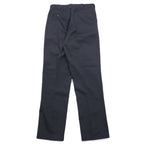 BIG MAC 80s Twill Work Pants Chino Pants Size 36 Grey Polyester Cotton Center Press